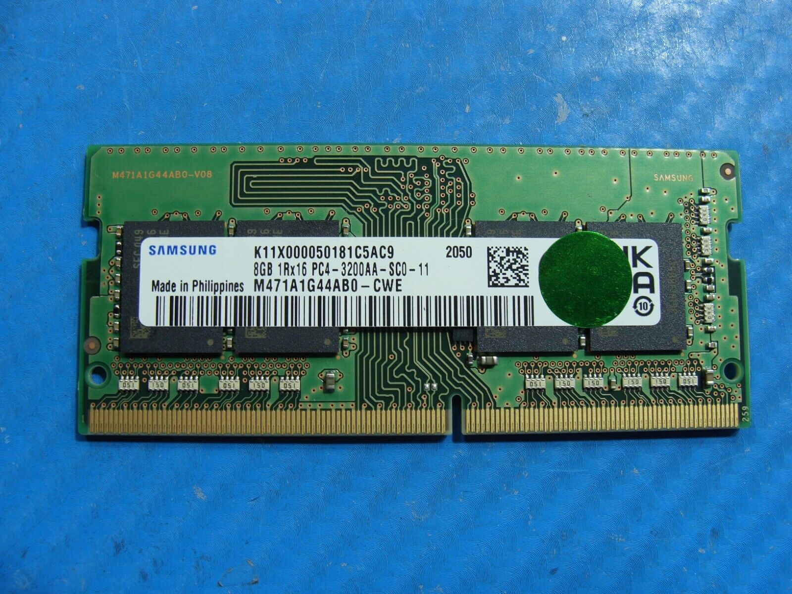 Asus GA401QH Samsung 8GB PC4-3200AA Memory RAM SO-DIMM M471A1G44AB0-CWE