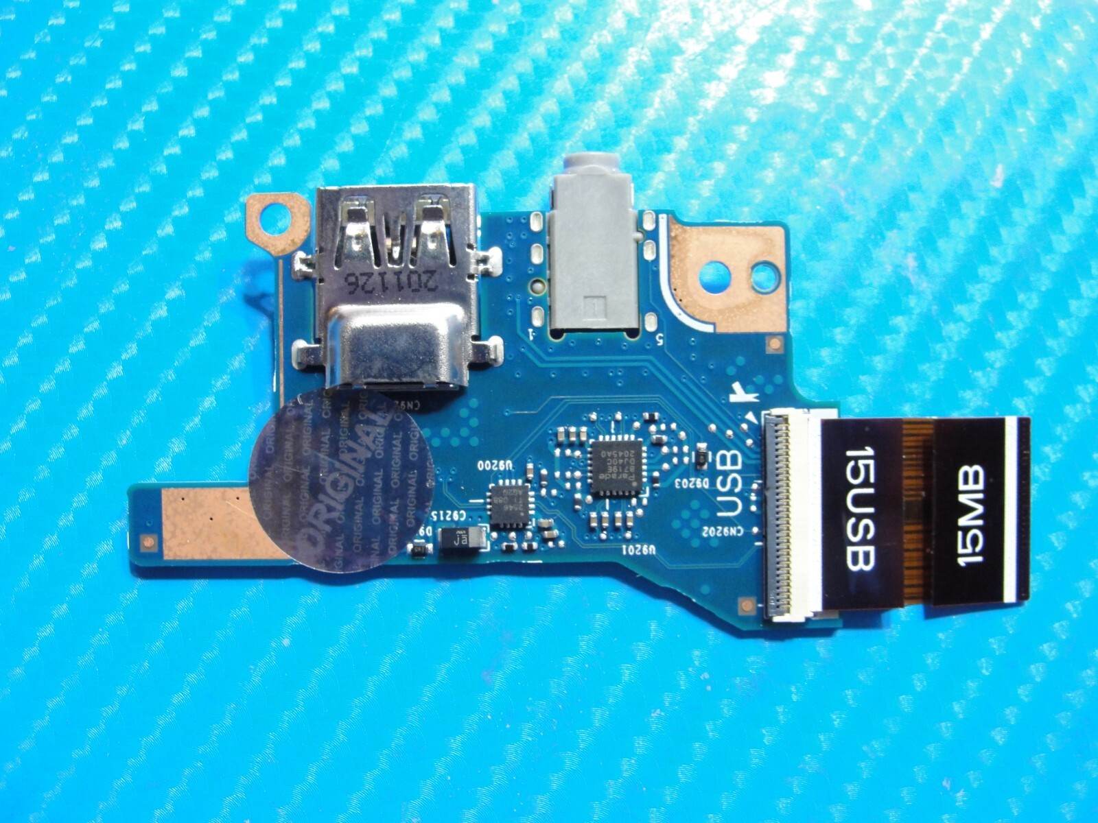 HP EliteBook 15.6” 850 G7 OEM Audio USB Board w/Cable 6050A3141001 6035B0209401 - Tested Computer Laptop Parts