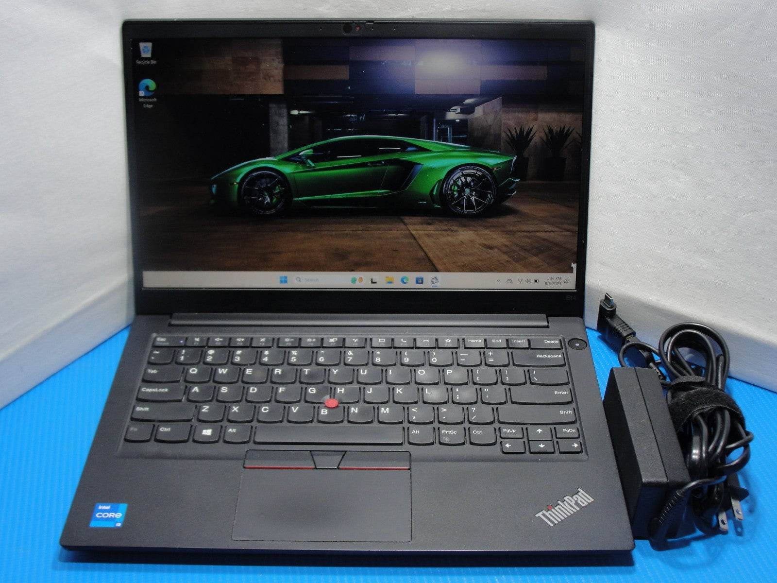 Lenovo ThinkPad E14 Gen 2 14”FHD Intel Core i5-1135G7 2.4GHz 16GB SSD Reset512GB - Tested Computer Laptop Parts