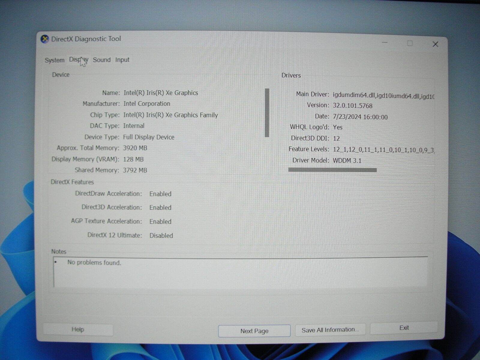 Dell Latitude 5420 14” HD Core i5-1135G7U 3.86GHz 8GB 256GB SSD+Charger Original - Tested Computer Laptop Parts