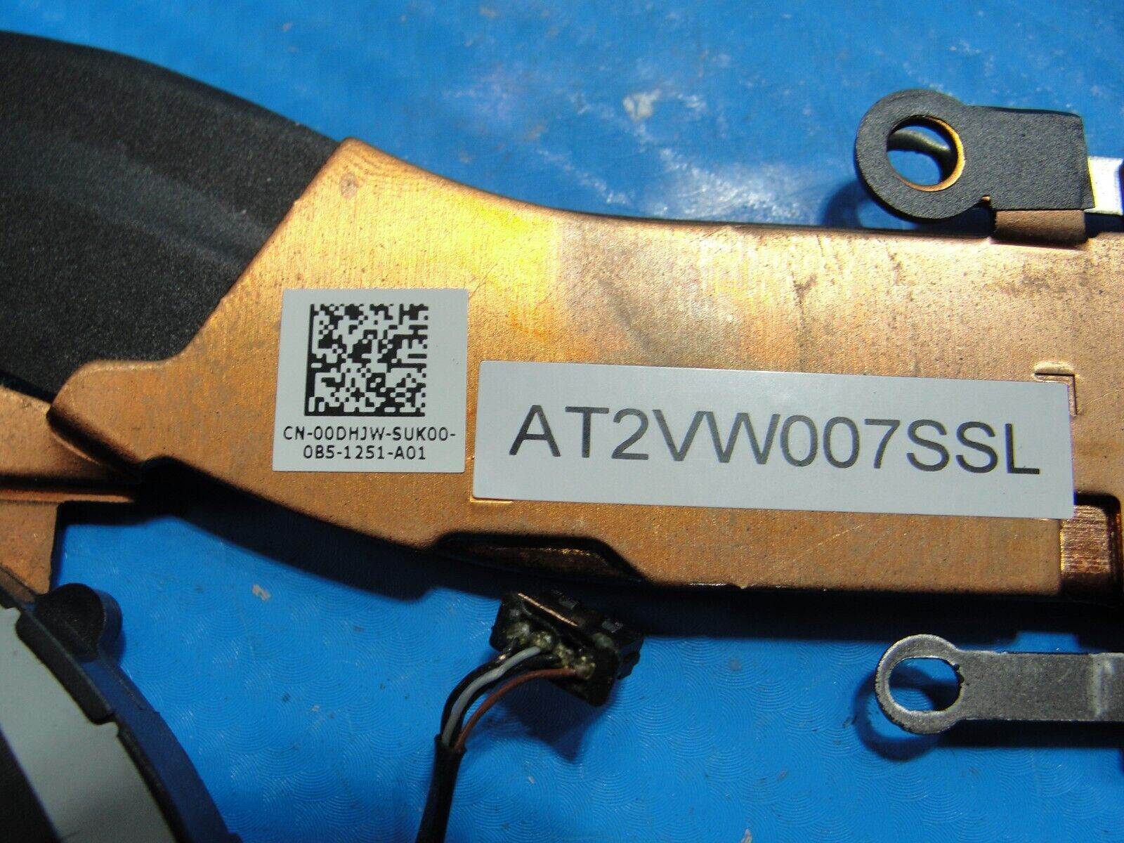 Dell Latitude 14” 5411 Genuine Laptop CPU Cooling Fan w/Heatsink N7C76 0DHJW - Tested Computer Laptop Parts