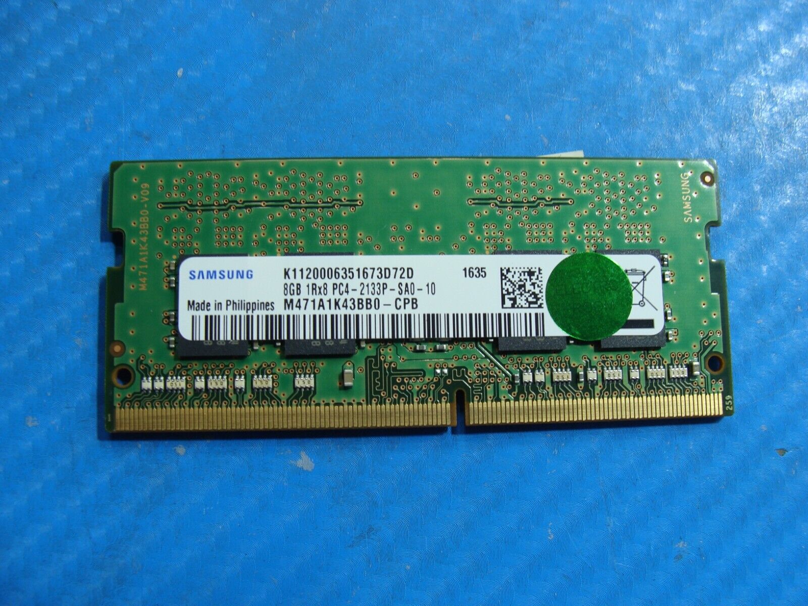 HP m6-aq103dx Samsung 8GB 1Rx8 PC4-2133P Memory RAM SO-DIMM M471A1K43BB0-CPB
