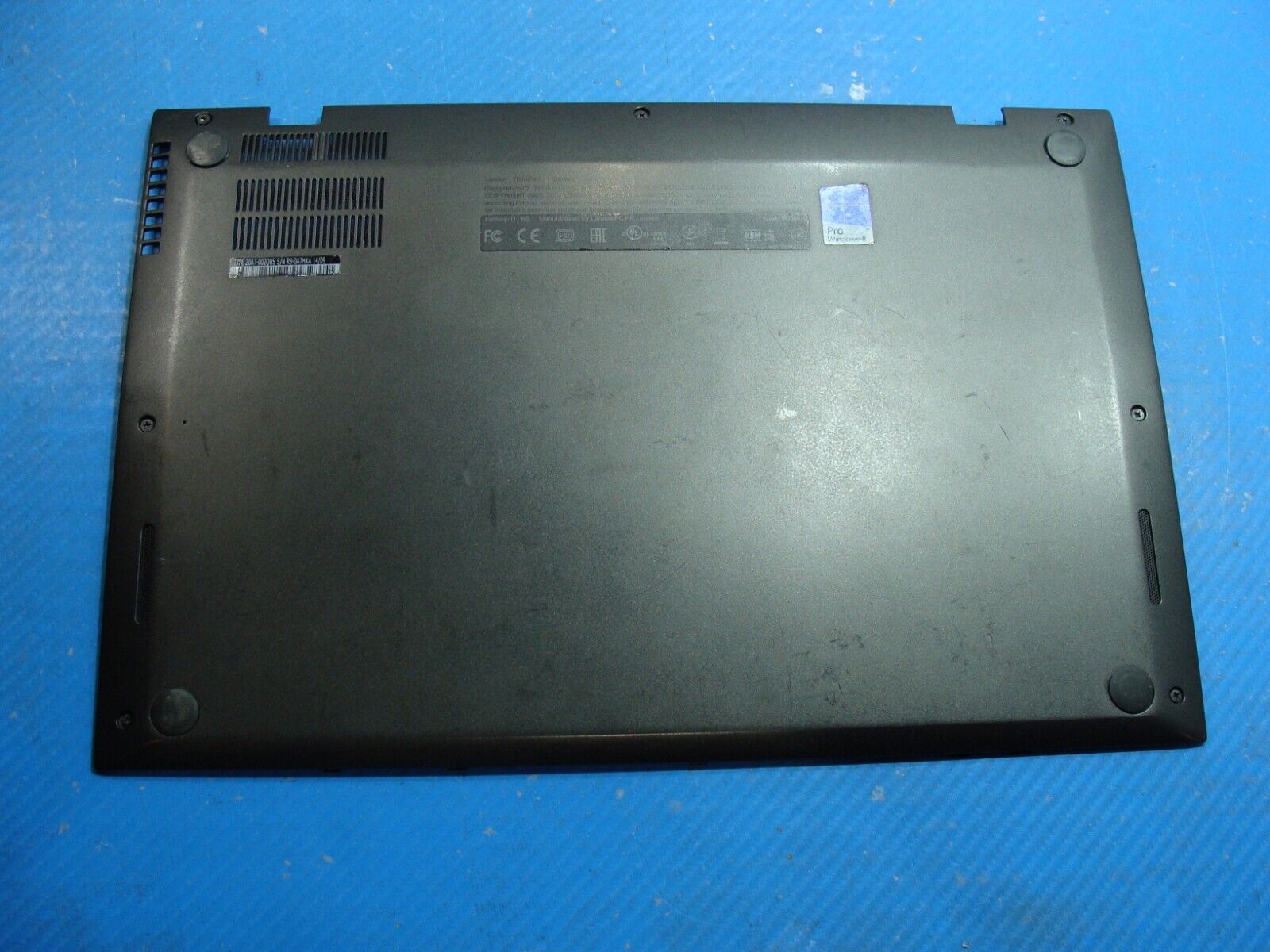 Lenovo ThinkPad 14” X1 Carbon 2nd Gen Genuine Bottom Case 00HN810 60.4LY31.006