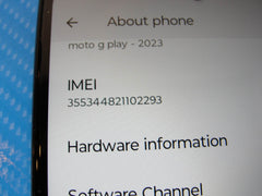 Motorola Moto G Play 2023 32GB XT2271-5 Boost Only - Excellent - Blue Color - Tested Computer Laptop Parts
