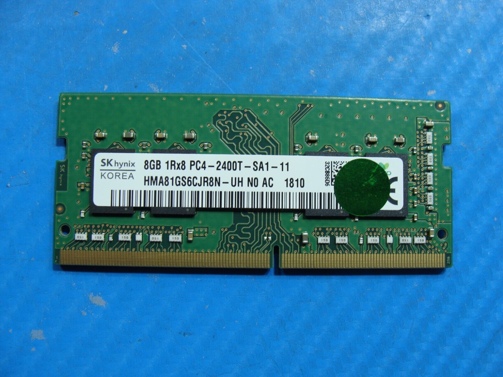 Dell 7480 SK Hynix 8GB 1Rx8 PC4-2400T Memory RAM SO-DIMM HMA81GS6CJR8N-UH