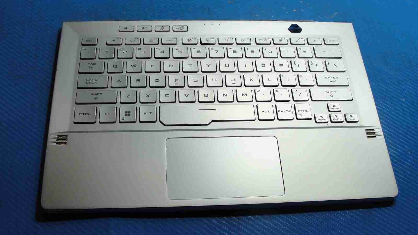 Asus ROG Zephyrus 14” G14 GA104QM Palmrest w/BL Keyboard & TouchPad 6053B1887701 - Tested Computer Laptop Parts