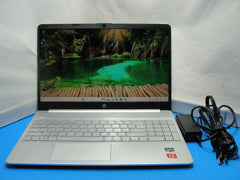 HP 15-ef0023dx 15.6”HD TOUCH AMD Ryzen 5 3500U 2.1GHz 12GB 256GB SSD+Charger - Tested Computer Laptop Parts