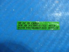 HP Pavilion 15-cs0012cl 15.6" Genuine DC IN Power Jack w/Cable 799750-Y23