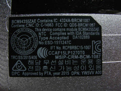 Dell XPS 13 9350 13.3" Genuine Bottom Case Base Cover Silver NKRWG AM1FJ000102