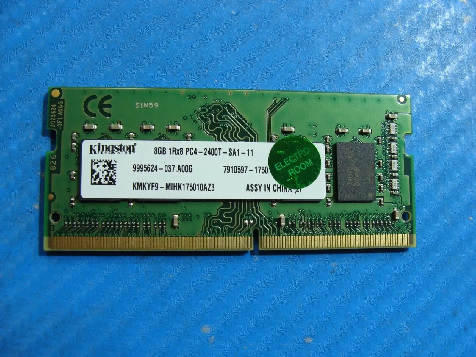 Dell 7480 Kingston 8GB 1Rx8 PC4-2400T Memory RAM SO-DIMM KMKYF9-MIH