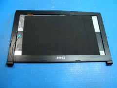 MSI 15.6" GL62M 7RD Genuine Laptop LCD Back Cover w/Front Bezel Black