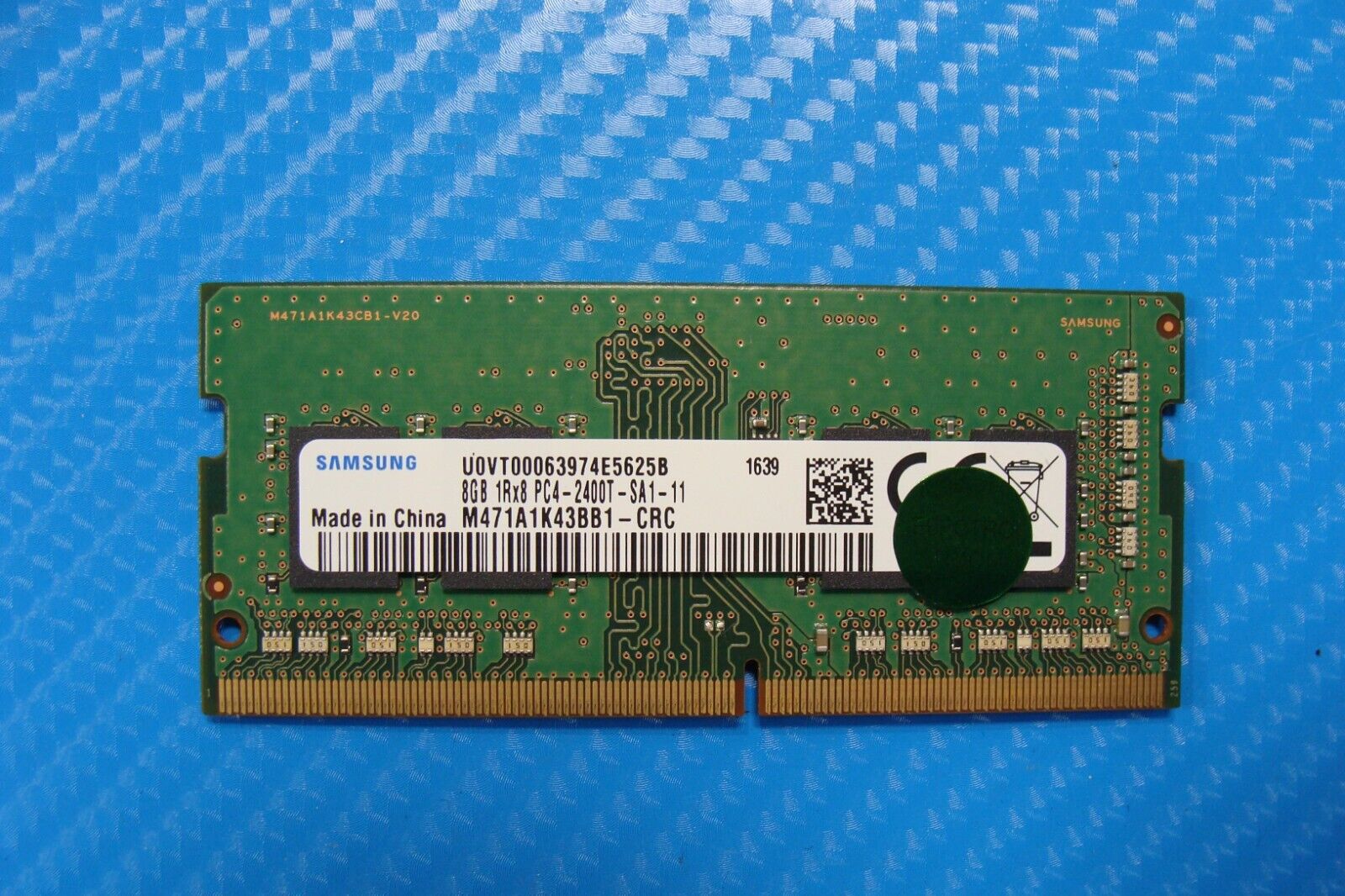 Lenovo 710-14IKB Samsung 8GB 1Rx8 PC4-2400T Memory RAM SO-DIMM M471A1K43BB1-CRC