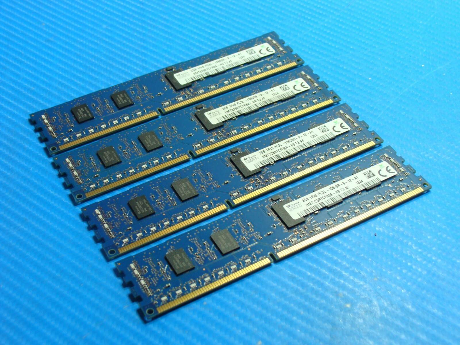 Dell Precision T5600 SKhynix 8GB 4x2GB PC3L-10600R RAM Memory HMT325R7CFR8A-H9 - Tested Computer Laptop Parts