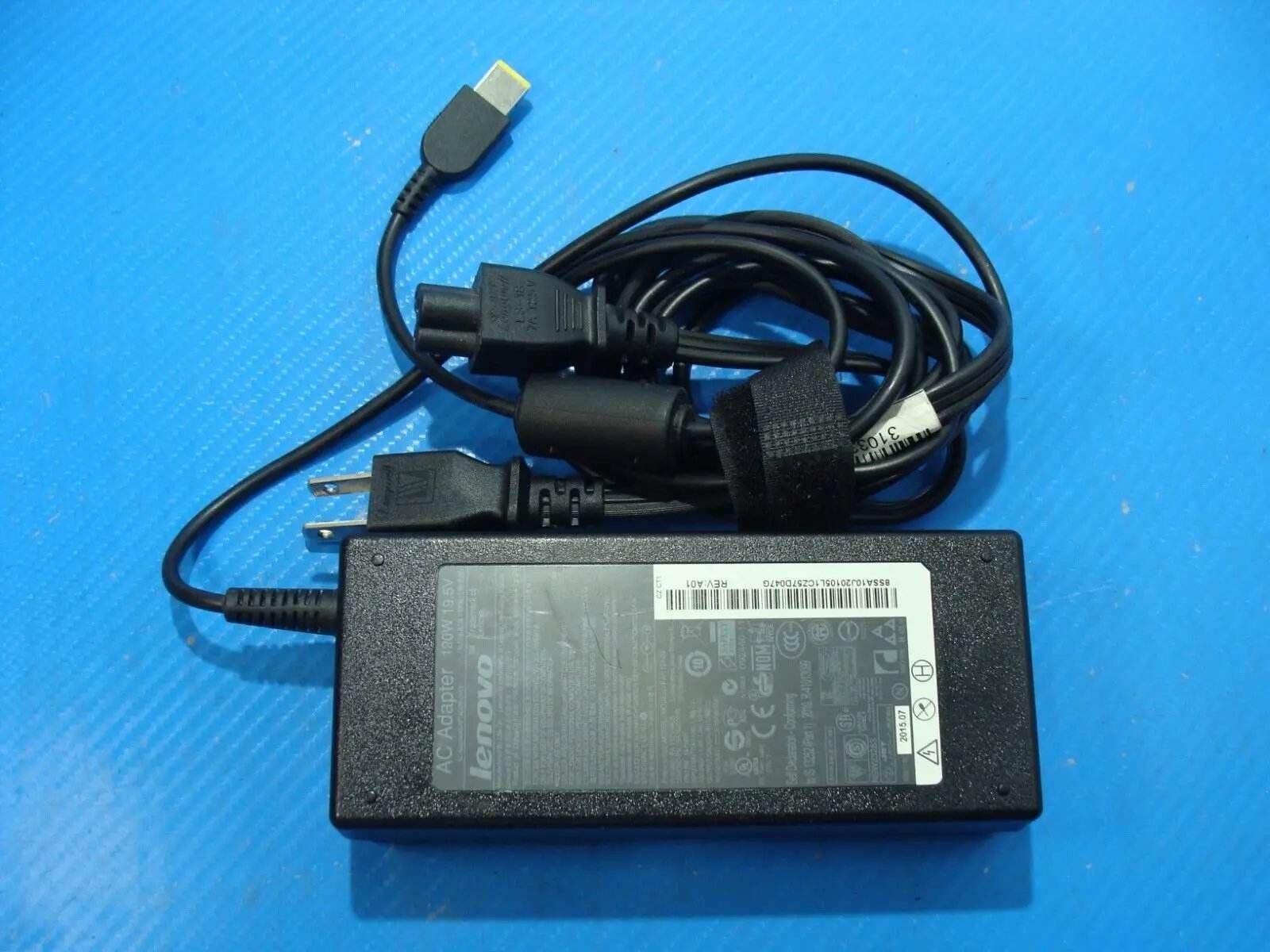 120W AC Adapter Charger Square Tip PA-1121-72 PA-1121-04 Lenovo C560 C460 S515 - Tested Computer Laptop Parts