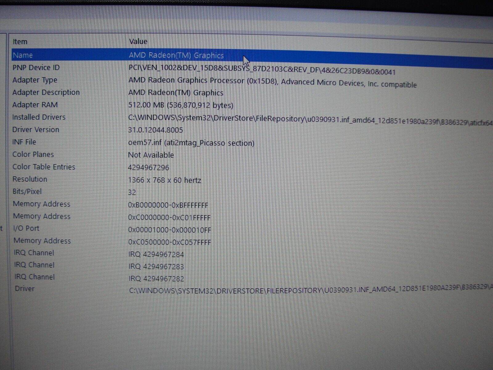 HP 255 G8 15.6” HD AMD 3020e 1.2GHz 4GB SSD Reset 128GB- Charger included - Tested Computer Laptop Parts