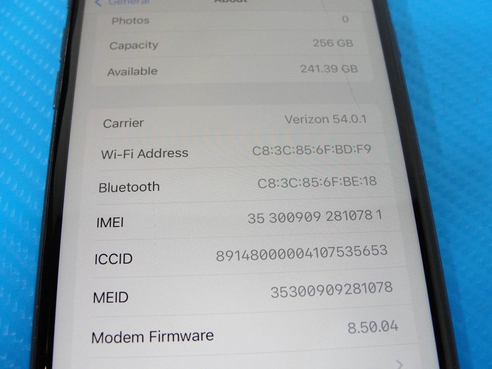 Apple iPhone 8 Plus - 256 GB - Space Gray (Unlocked) - /READ - Tested Computer Laptop Parts