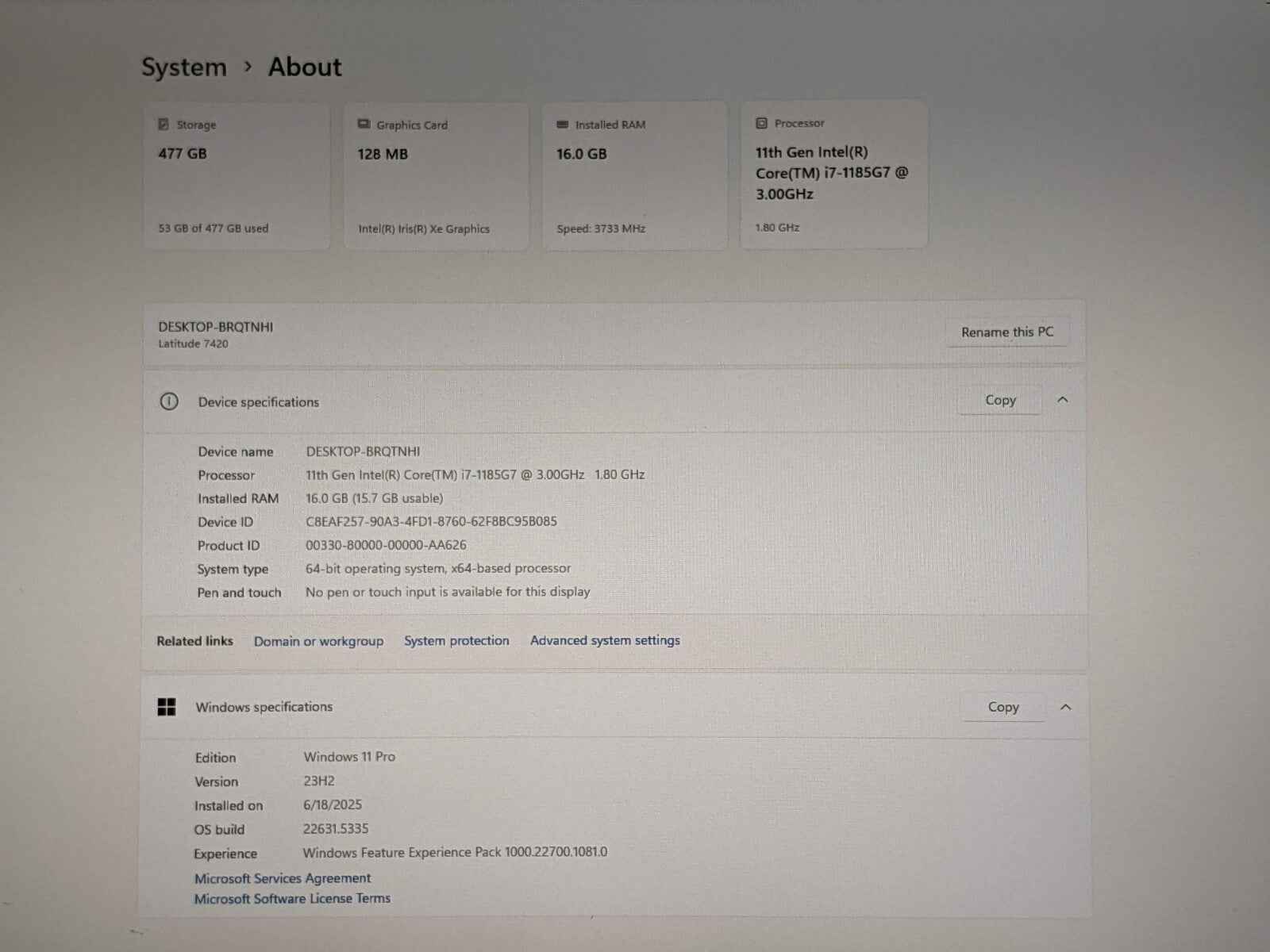 Dell Latitude 7420 14