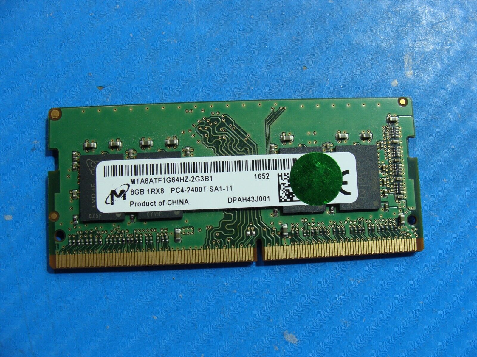 HP m6-aq103dx Micron 8GB 1Rx8 PC4-2400T Memory RAM SO-DIMM MTA8ATF1G64HZ-2G3B1