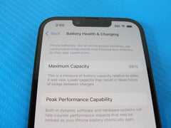 Unlocked Apple iPhone 14 eSIM 128GB Midnight Black MPUA3LL/A Battery Health 98% - Tested Computer Laptop Parts