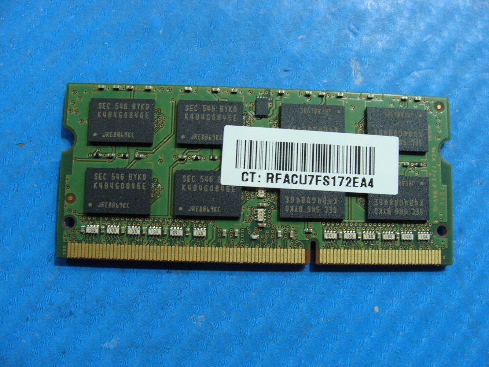 HP 15-ab253cl Samsung 8GB PC3L-12800S Memory RAM SO-DIMM M471B1G73EB0-YK0 - Tested Computer Laptop Parts