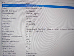 Dell Latitude 7320 13.3”FHD TOUCH Intel Core i7-1185G7 3GHz 16GB 256GB +Charger - Tested Computer Laptop Parts