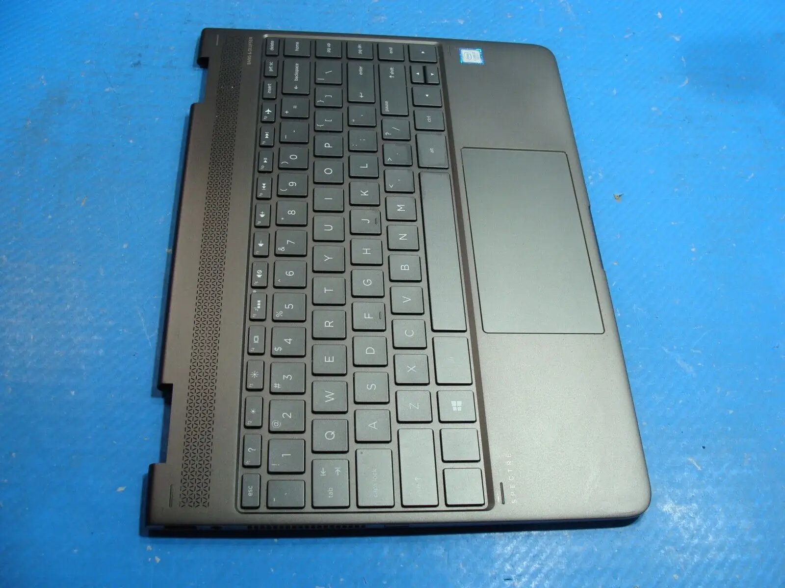 HP Spectre x360 13.3” 13-ac033dx OEM Palmrest w/BL Keyboard TouchPad Grade A
