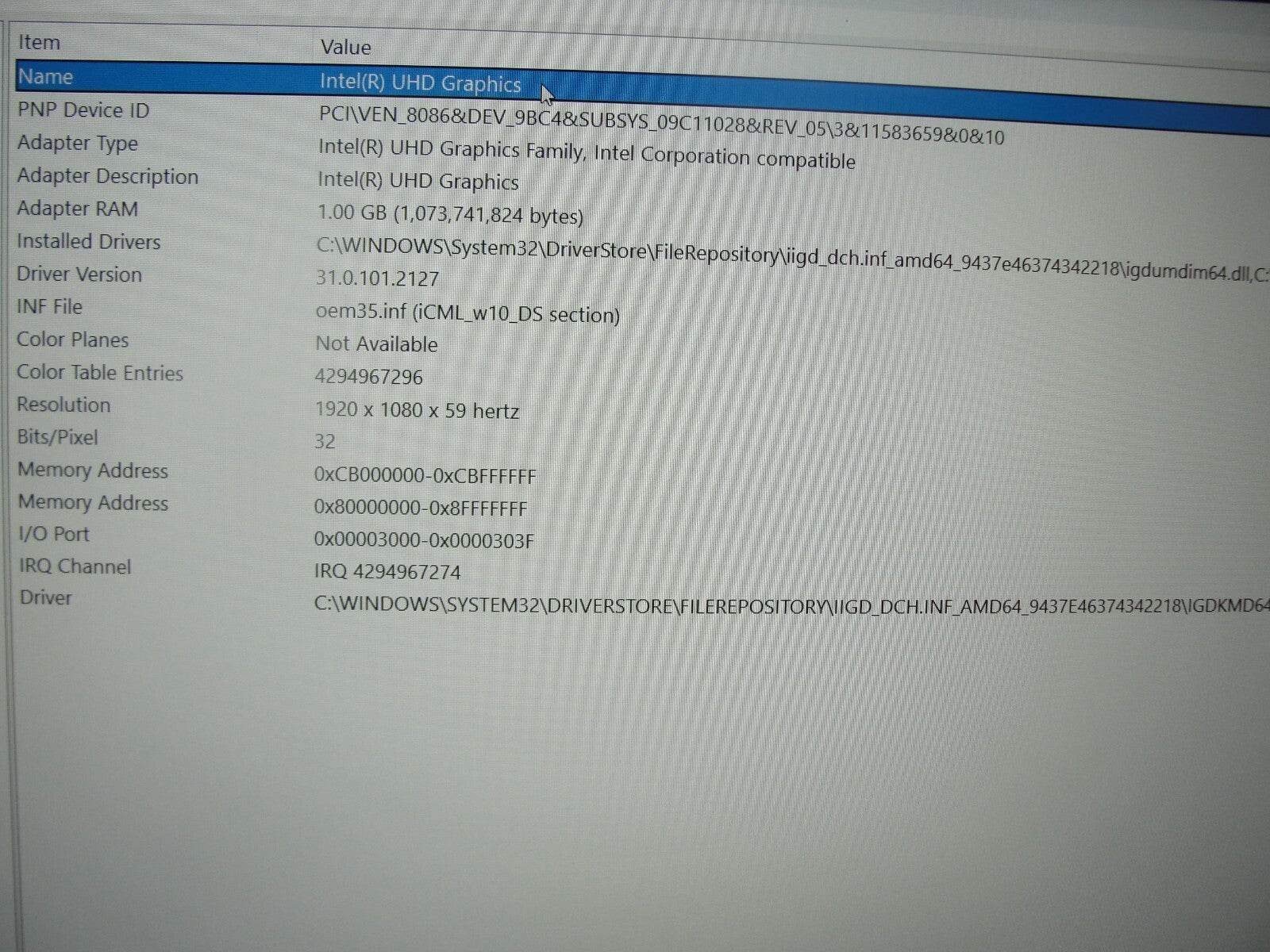 Dell Latitude 5511 15.6”FHD Intel Core i7-10850H 2.7GHz 16GB 256GB SSD - Tested Computer Laptop Parts