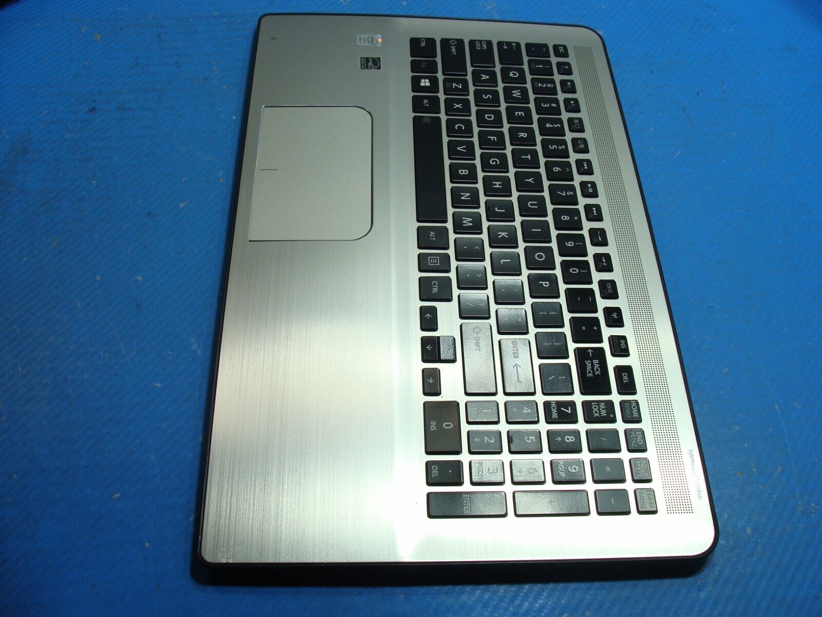 Toshiba Satellite Radius P55W-B5224  Palmrest w/Keyboard TouchPad 3BBLSTA0I00