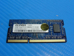 MacBook Pro A1278 SODIMM Elpida 2GB Memory PC3-12800S-11-10-B2 EBJ20UF8BDU0-GN-F - Tested Computer Laptop Parts