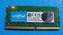 Acer A515-43-R19L Crucial 4GB DDR4-2666 SODIMM Memory RAM CT4G4SFS8266-C8FG - Tested Computer Laptop Parts