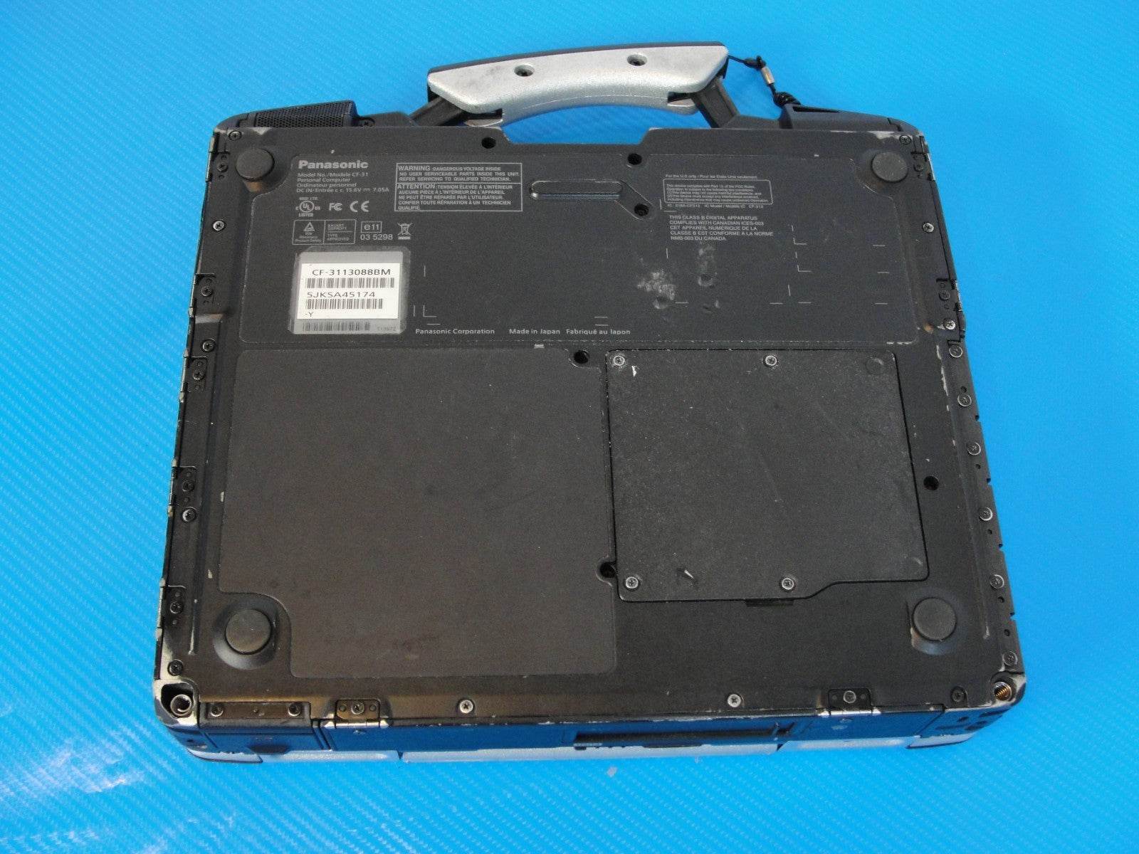 Panasonic Toughbook CF-31 MK5 Touch i5-5300U 2.30GHz 16GB 1TB SSD GoodBat READ 2 - Tested Computer Laptop Parts