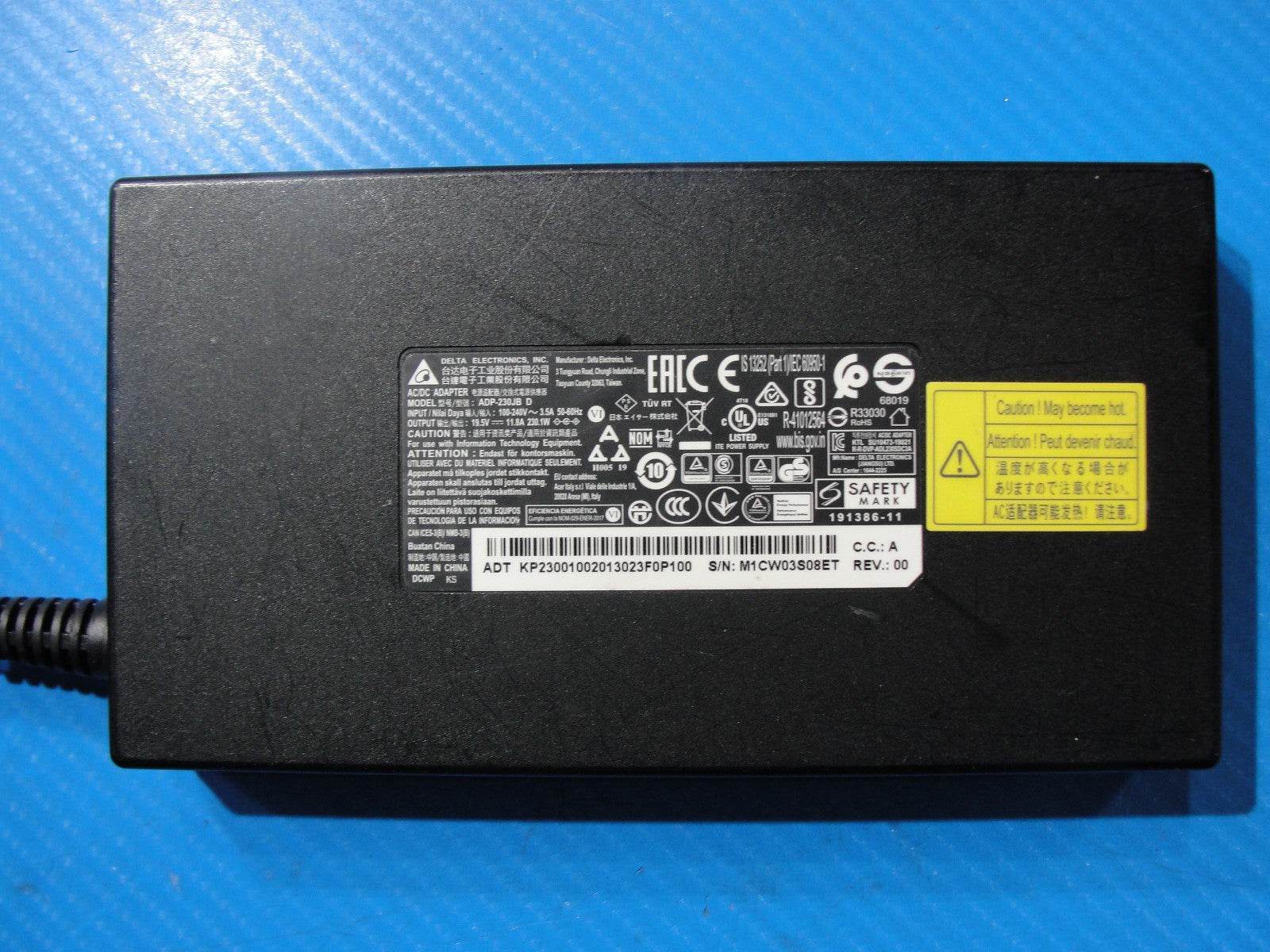 DELTA ELECTRONIX power adapter Model: ADP-230JB D -230W - Tested Computer Laptop Parts