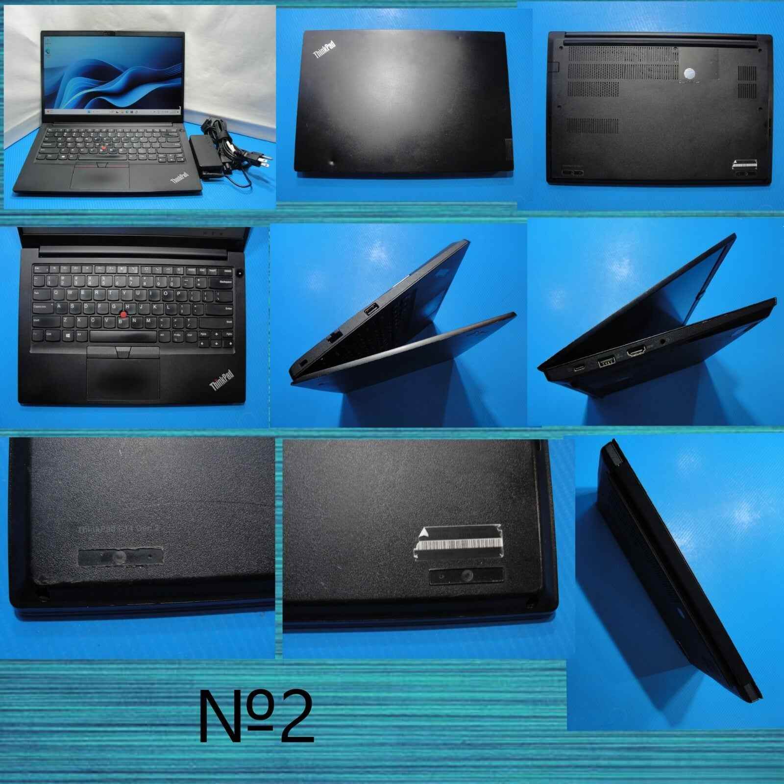 Lenovo ThinkPad E14 Gen 2 14”FHD Core i5-1135G7 2.4GHz 16GB 512GB SSD +Charger - Tested Computer Laptop Parts