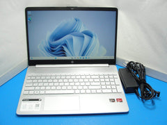 HP 15-EF2033DX 15.6” HD AMD Ryzen 3 5300U 2.6GHz 8GB SSD Reset 256GB- Charger - Tested Computer Laptop Parts