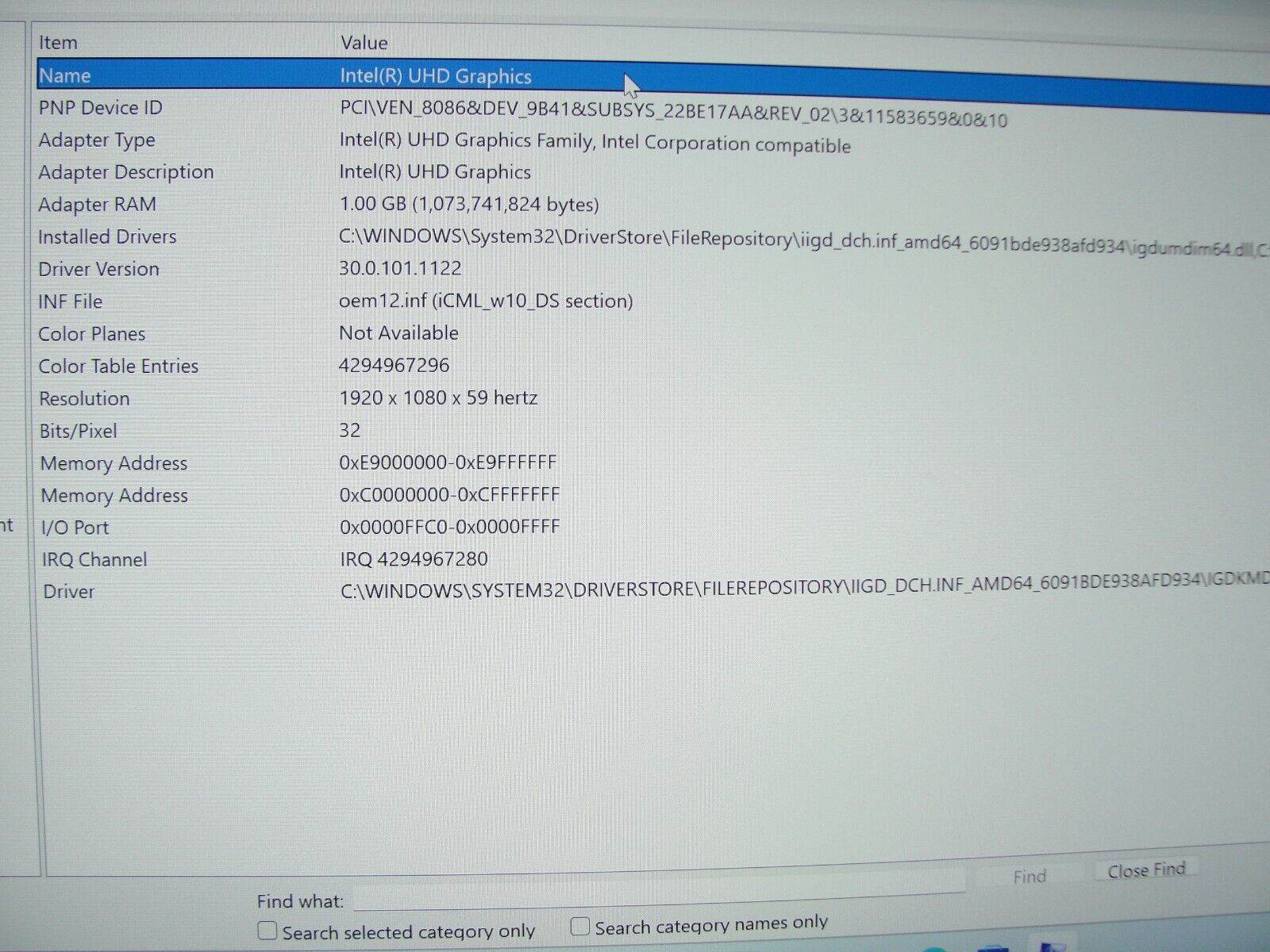 Lenovo ThinkPad X1 Carbon Gen 8 14” FHD Core i7-10510U 1.8GHz 16GB SSD 512GB - Tested Computer Laptop Parts