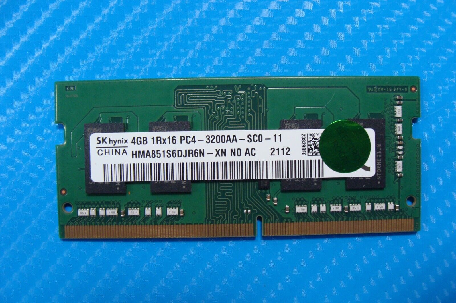Asus X515JA-BB51-CB SK Hynix 4GB PC4-3200AA Memory RAM SO-DIMM HMA851S6DJR6N-XN