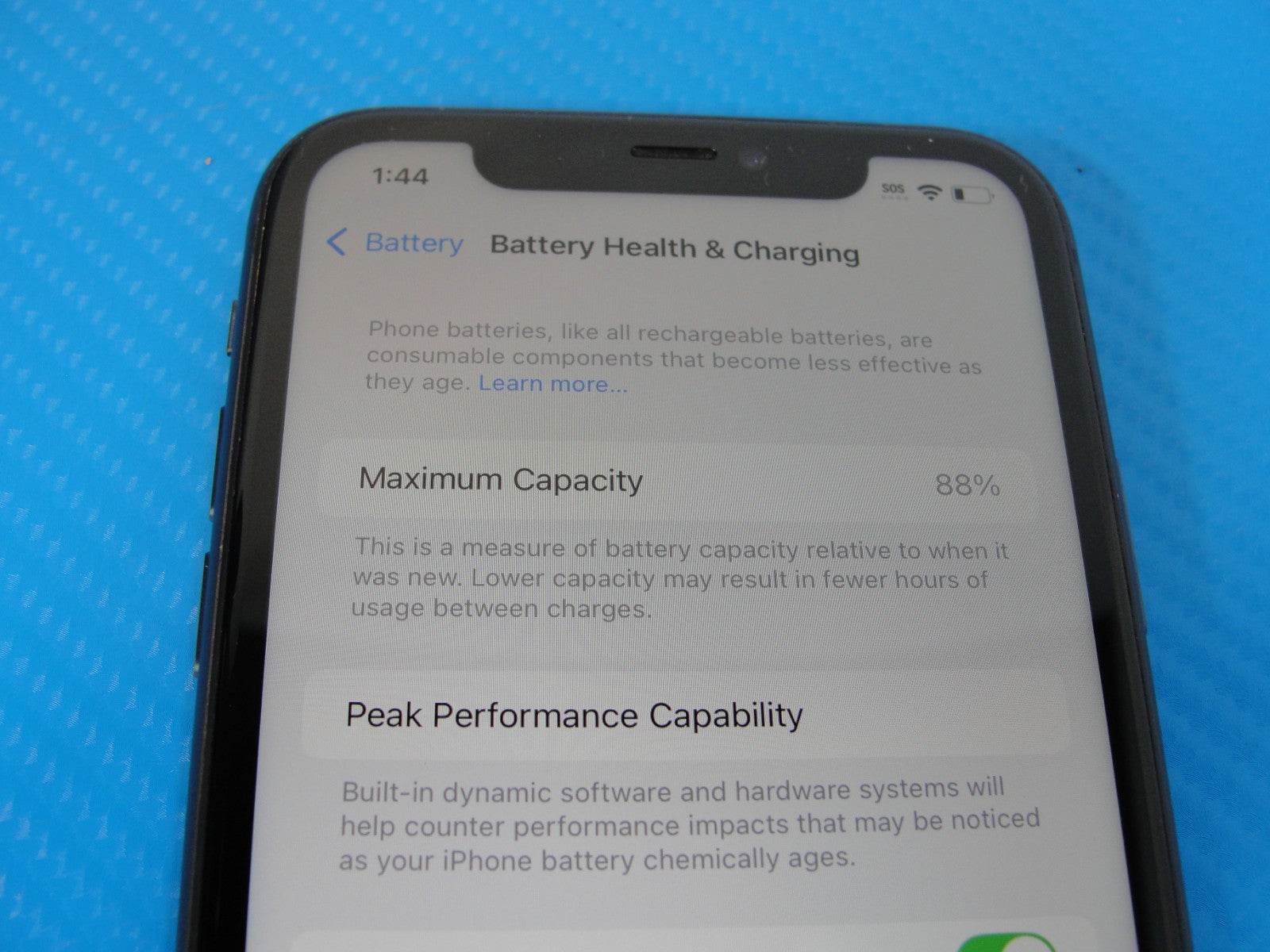 Apple iPhone 11 A2111 Unlocked 64GB Black /Dual SIM -eSIM /GOOD - Tested Computer Laptop Parts