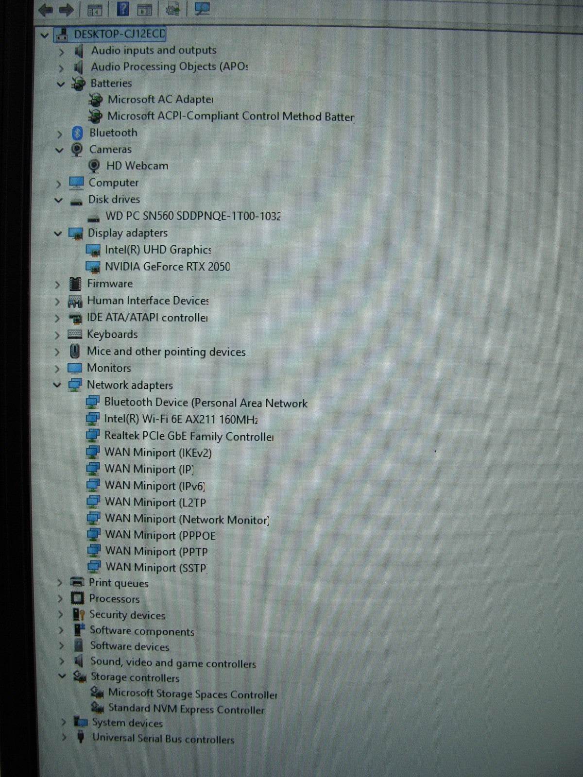 MSI Thin GF63 15.6'' FHD 144hz i5-12450H 2.0GHz 8GB 1TB SSD RTX 2050 Battery 99% - Tested Computer Laptop Parts
