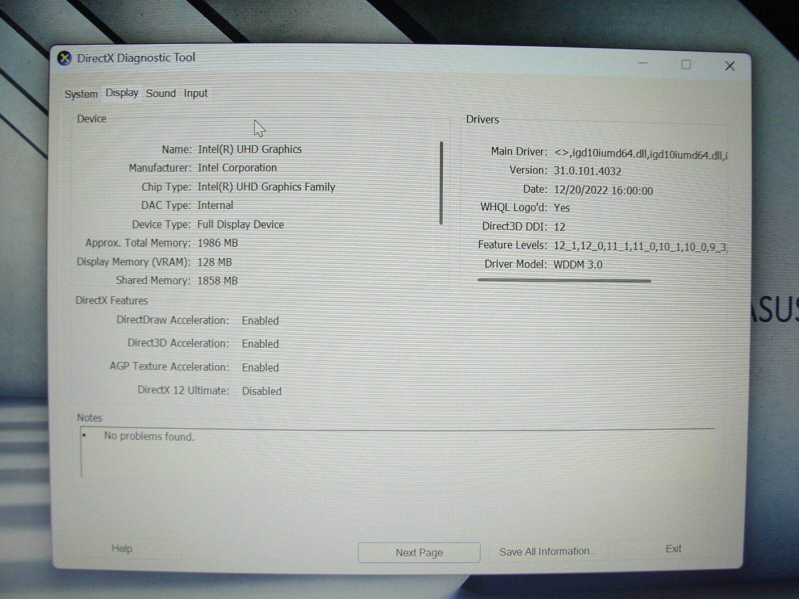WARRANTY Asus ExpertBook B1402CGA 14” FHD Intel N100 800Mhz 4GB SSD Reset 128GB - Tested Computer Laptop Parts