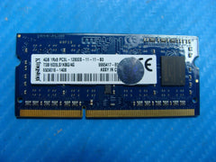 Toshiba C55D-A5170 Laptop Kingston 4GB Memory PC3L-12800S-11-11-B3 9995417 - Tested Computer Laptop Parts