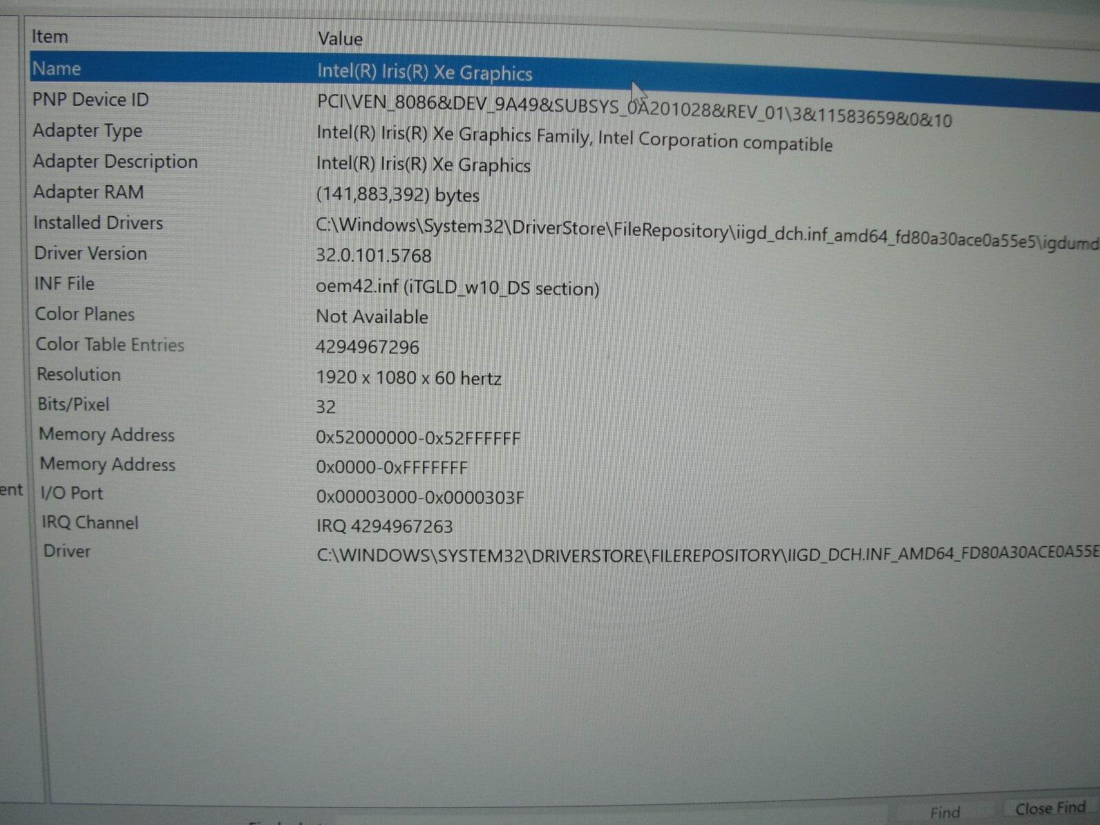 Dell Latitude 5420 14”FHD Intel Core i5-1145G7 2.6GHz 8GB 256GB SSD + Charger - Tested Computer Laptop Parts