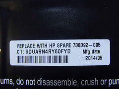 HP Chromebook 14 G010NR 14" Battery 7.5V 51Wh 6750mAh A2304XL 738392-005