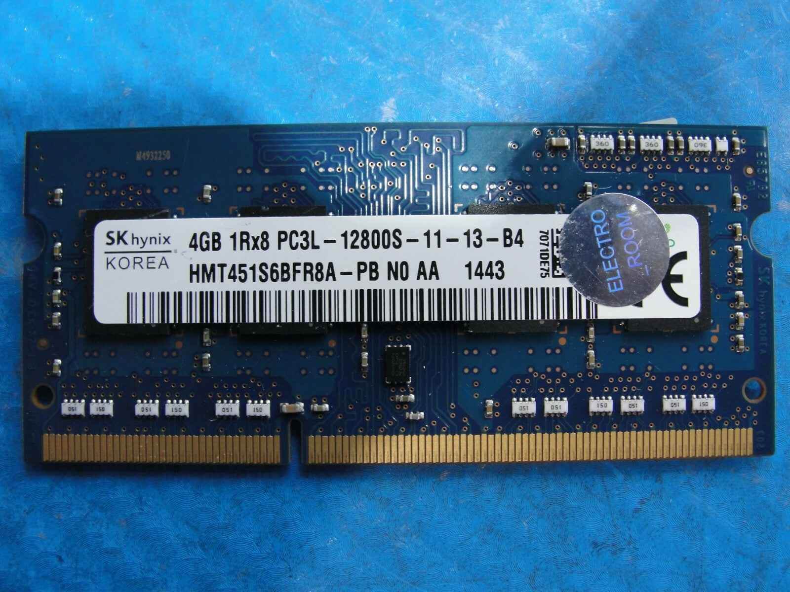 HP m7-k111dx SK Hynix 4GB 1Rx8 Memory RAM PC3L-12800S HMT451S6BFR8A-PB - Tested Computer Laptop Parts