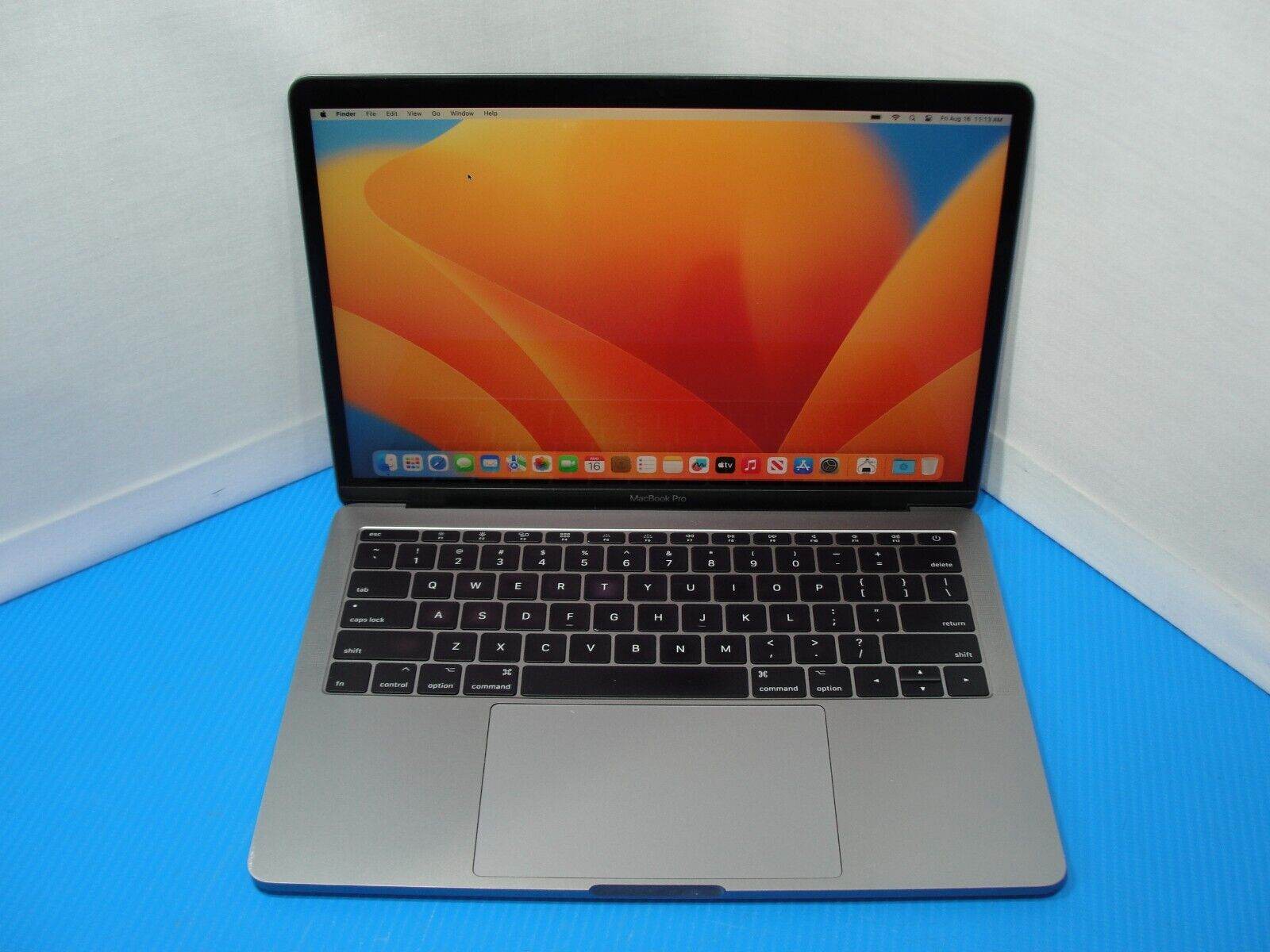 Apple MacBook Pro 13 Mid-2017 A1708 Core i5-7360U 8GB RAM 256GB SSD 96 cycle! - Tested Computer Laptop Parts