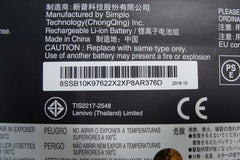 Lenovo Thinkpad T480s 14" Battery 11.52V 57Wh 4830mAh 01AV480 L17M3P72 82%