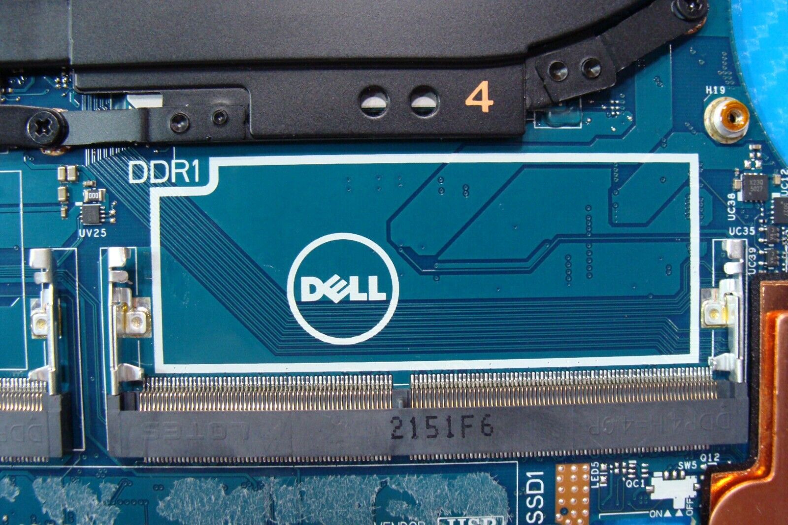 Dell Precision 15.6” 5560 i7-11850H 2.5GHz Nvidia T1200 4GB Motherboard WPMMN