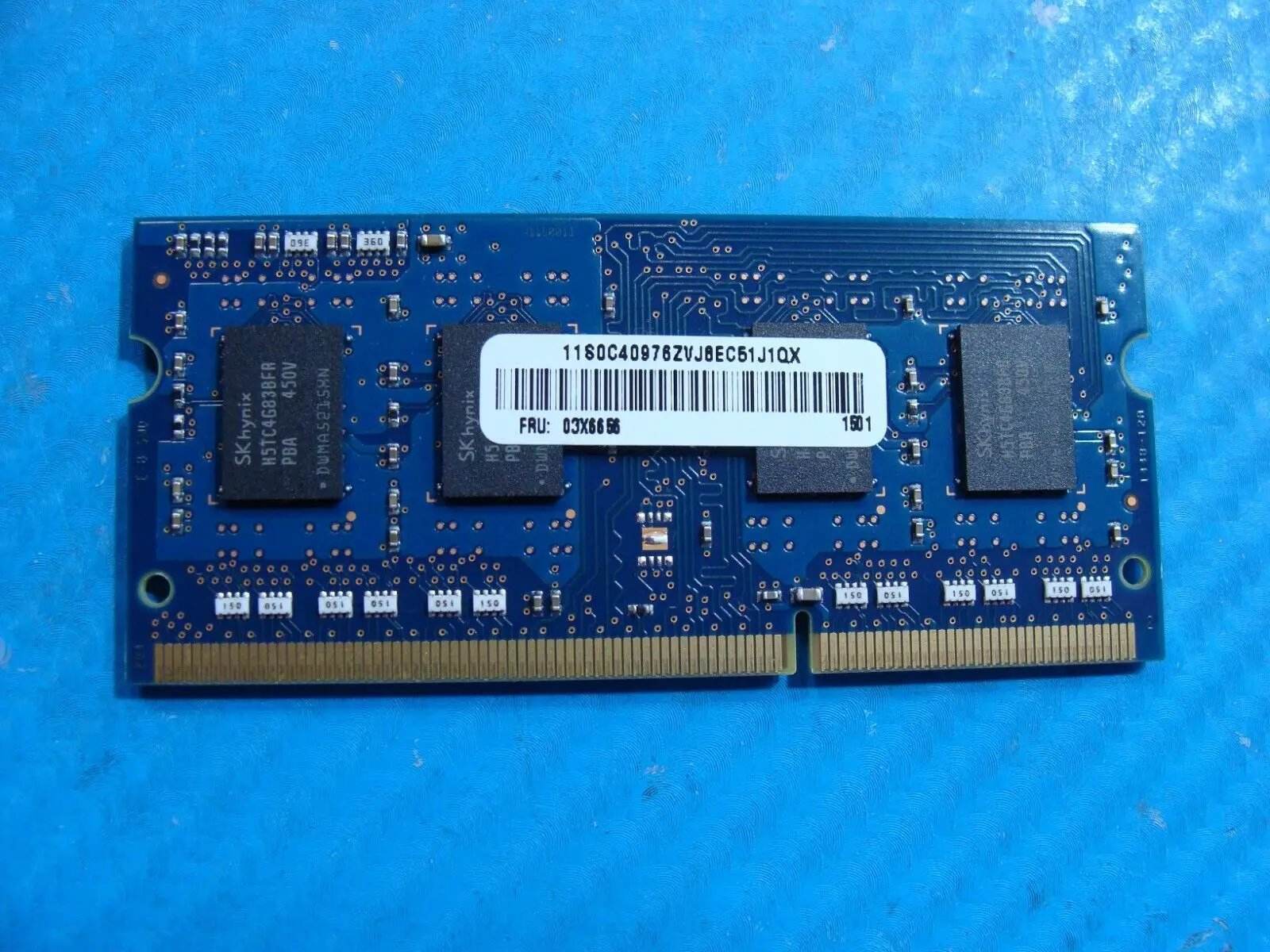 Lenovo T440p SK Hynix 4GB 1Rx8 PC3L-12800S SO-DIMM Memory RAM HMT451S6BFR8A-PB - Tested Computer Laptop Parts