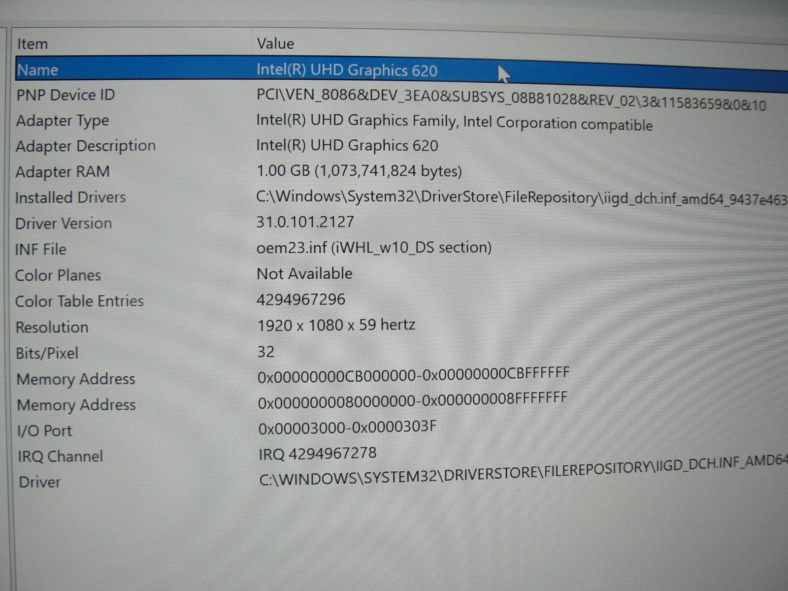 Dell Latitude 5400 14”FHD Intel Core i7-8665U 1.9GHz 16GB SSD Reset 512GB+Charge - Tested Computer Laptop Parts