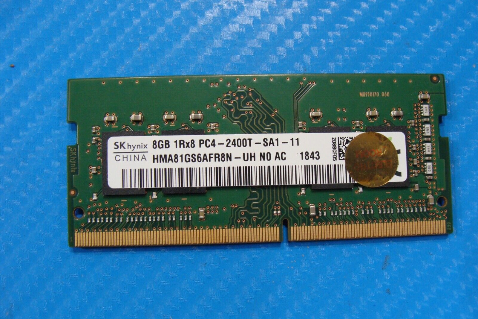 Dell 5590 SK Hynix 8GB 1Rx8 PC4-2400T Memory RAM SO-DIMM HMA81GS6AFR8N-UH