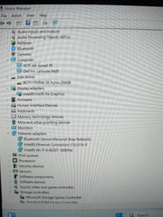 Dell Latitude 5420 14”FHD Intel Core i5-1135G7 2.4GHz 8GB 256GB SSD + Charger - Tested Computer Laptop Parts